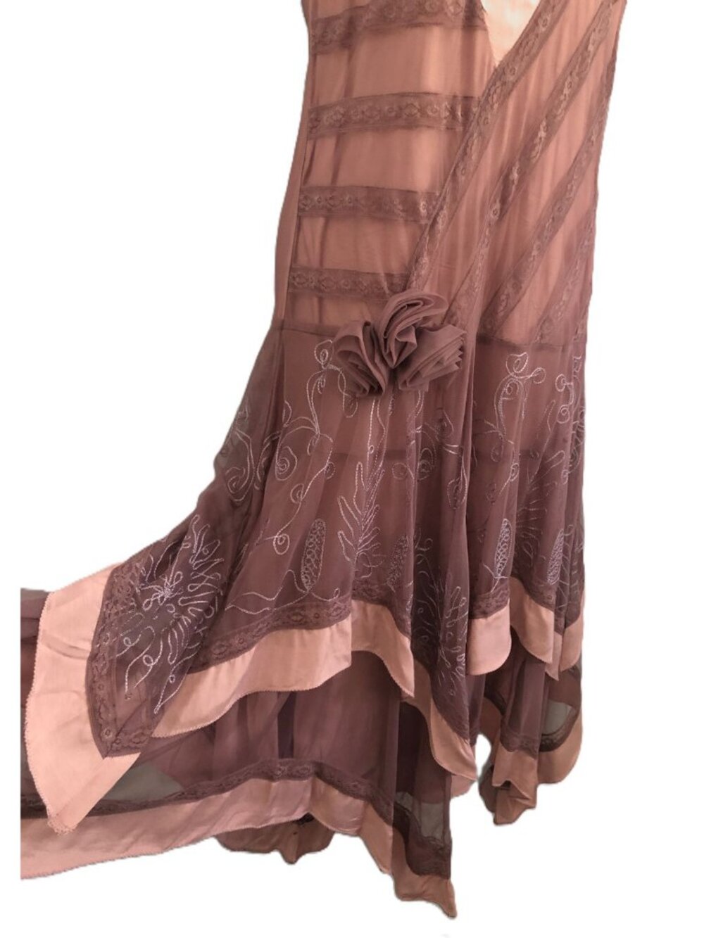 Nataya Vintage Inspired Flapper Gatsby 20s Dress NWOT Women's Small - Picture 7 of 13